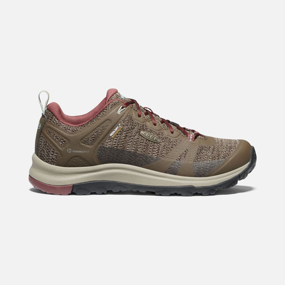 Baskets Keen Femme Marron | Terradora Ii Waterproof Shoes | JEHUI-4791